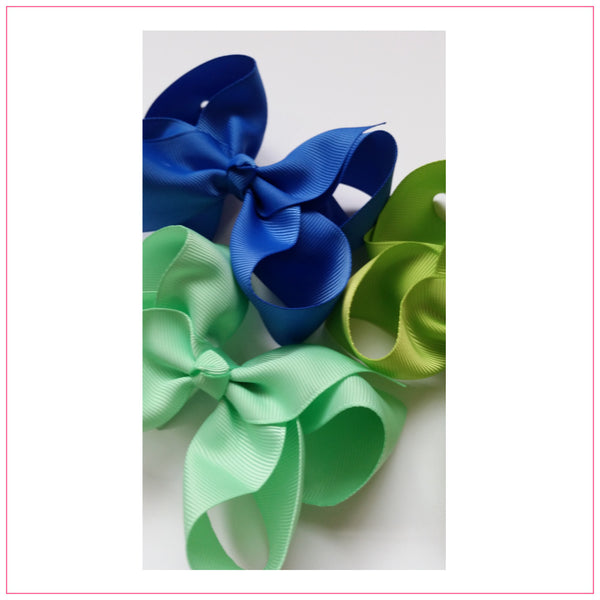 Basic 6-inch Solid Color Hair Bow